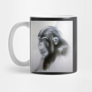 Chimp - Drawing by Avril Thomas - Adelaide Artist Mug